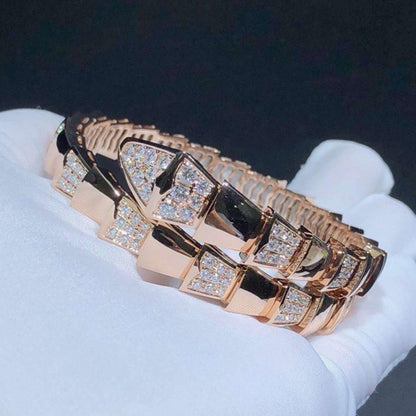 [LuckyStar]SERPENTI ARMBAND ROTGOLD DIAMANT