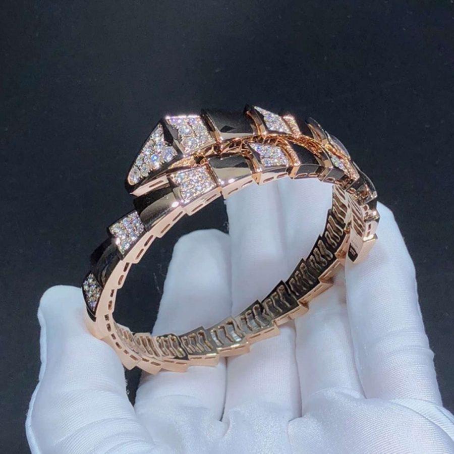 [LuckyStar]SERPENTI ARMBAND ROTGOLD DIAMANT