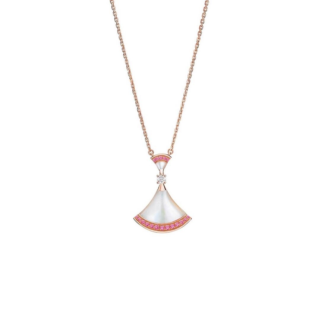 [LuckyStar]TRAUM-HALSKETTE MOP PINK DIAMOND