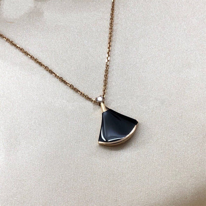 [LuckyStar]TRAUM-HALSKETTE ONYX 1 DIAMANT