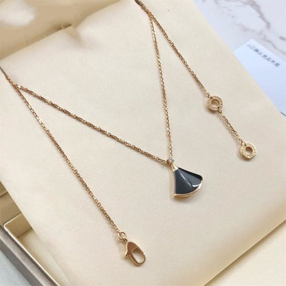[LuckyStar]TRAUM-HALSKETTE ONYX 1 DIAMANT