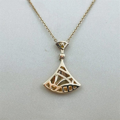 [LuckyStar]TRAUM HALSKETTE ROTGOLD DIAMANT