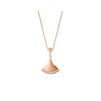 [LuckyStar]TRAUM HALSKETTE ROTGOLD DIAMANT