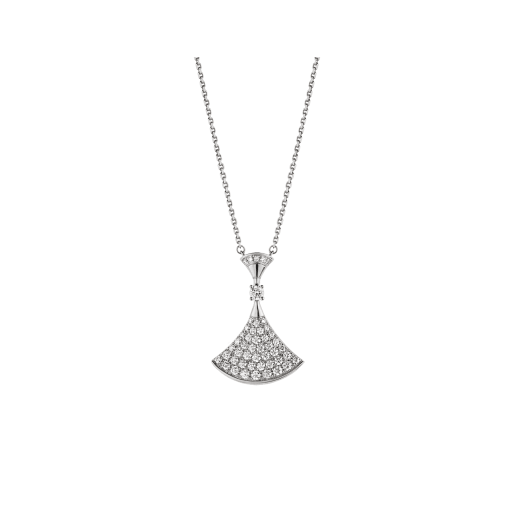 [LuckyStar]TRAUM HALSKETTE SILBER VOLLER DIAMANT