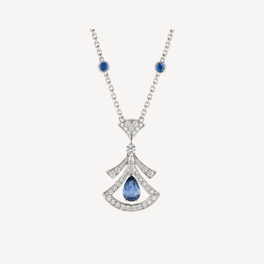 [LuckyStar]TRAUM HALSKETTE ACHAT DIAMANT SILBER
