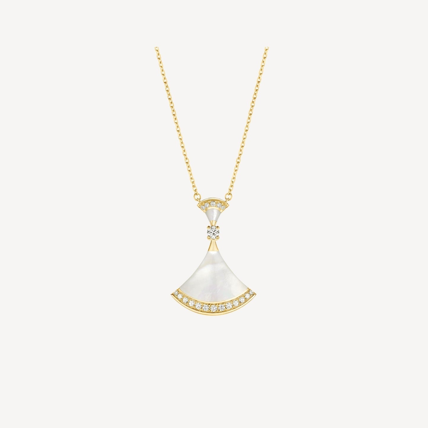 [LuckyStar] TRAUM-HALSKETTE MOP GOLD DIAMANT