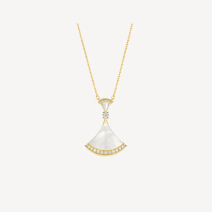 [LuckyStar] TRAUM-HALSKETTE MOP GOLD DIAMANT