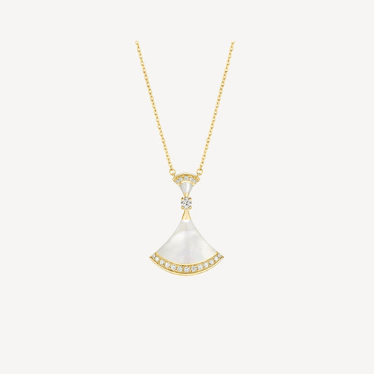 [LuckyStar] TRAUM-HALSKETTE MOP GOLD DIAMANT