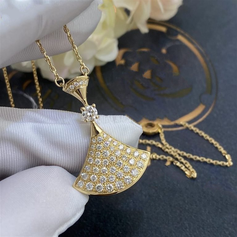 [LuckyStar]TRAUM-HALSKETTE GOLD VOLLER DIAMANT
