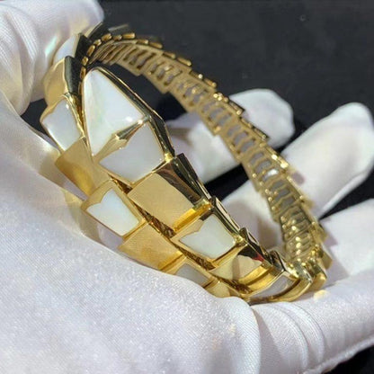 [LuckyStar]SERPENTI ARMBAND MOP GOLD