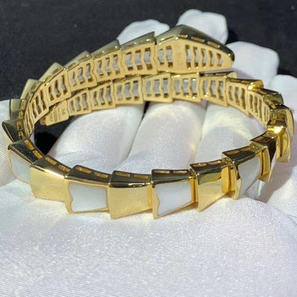[LuckyStar]SERPENTI ARMBAND MOP GOLD