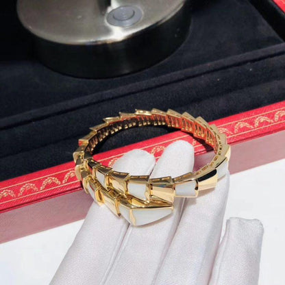 [LuckyStar]SERPENTI ARMBAND MOP GOLD