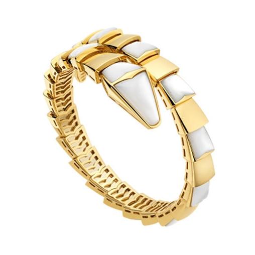 [LuckyStar]SERPENTI ARMBAND MOP GOLD
