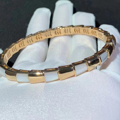 [LuckyStar]SERPENTI ARMBAND ROTGOLD MOP