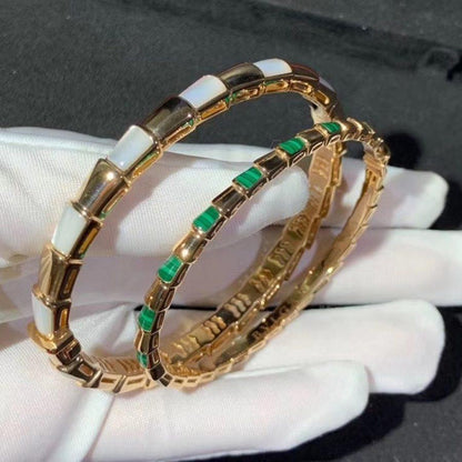 [LuckyStar]SERPENTI ARMBAND ROTGOLD MOP