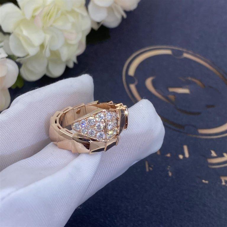 [LuckyStar]SERPENTI RING ROTGOLD DIAMANT