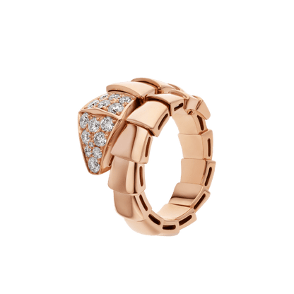 [LuckyStar]SERPENTI RING ROTGOLD DIAMANT