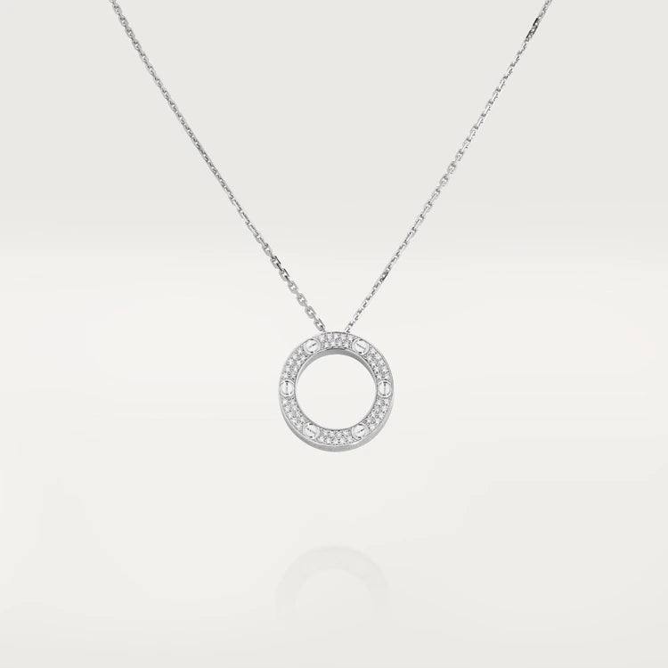 [LuckyStar] LIEBESHALSKETTE VERSTELLBAR SILBER