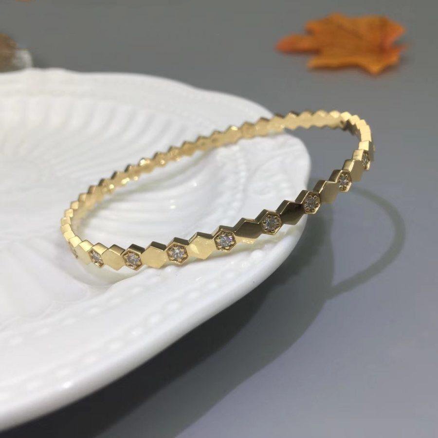 [LuckyStar] BEE LOVE GOLD DIAMANT ARMBAND 
