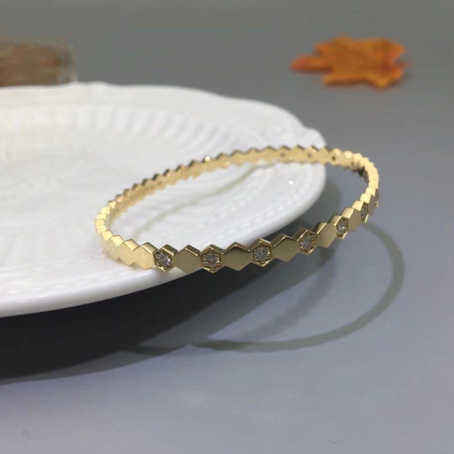 [LuckyStar] BEE LOVE GOLD DIAMANT ARMBAND 