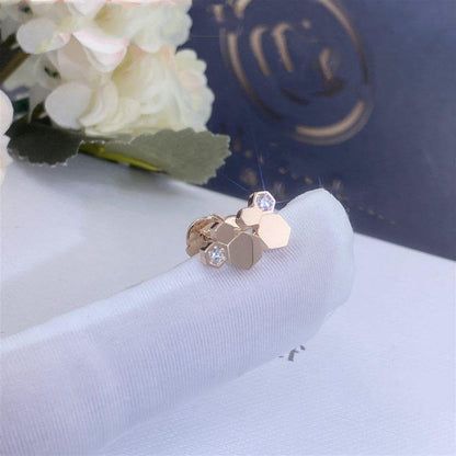 [LuckyStar] BEE LOVE ROSÉGOLD DIAMANT OHRRINGE