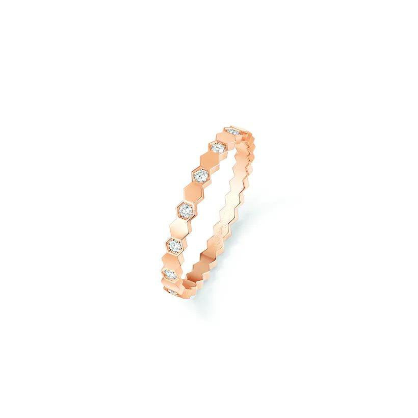 [LuckyStar] BIENENLIEBE RING ROTGOLD DIAMANT