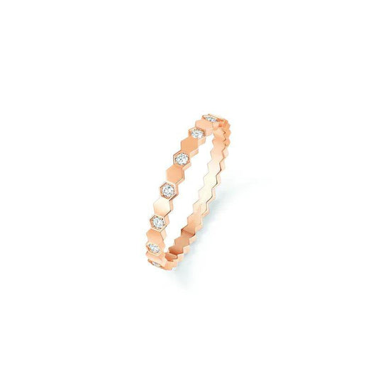 [LuckyStar] BIENENLIEBE RING ROTGOLD DIAMANT