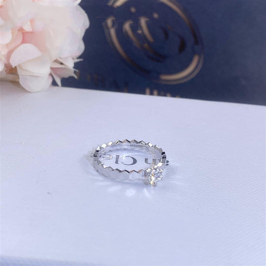 [LuckyStar] BIENENLIEBESRING SILBER 1 DIAMANT