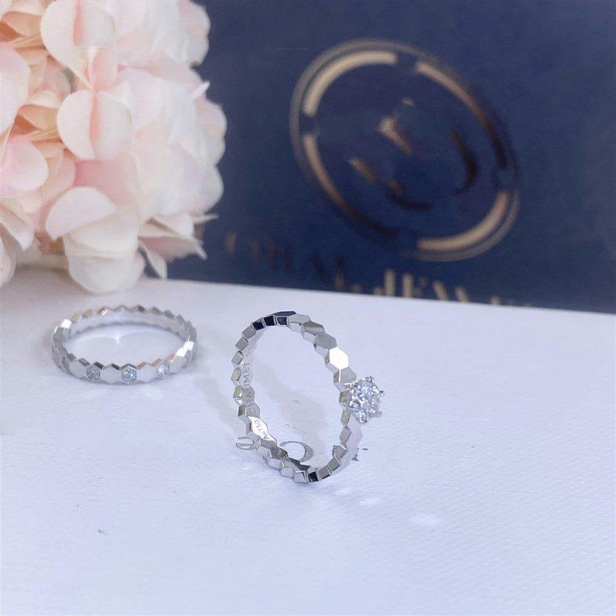 [LuckyStar] BIENENLIEBESRING SILBER 1 DIAMANT