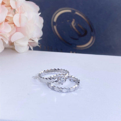 [LuckyStar] BIENENLIEBESRING SILBER 1 DIAMANT