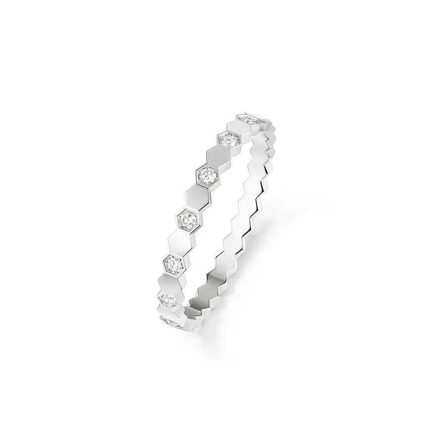 [LuckyStar] BIENENLIEBESRING SILBER DIAMANT