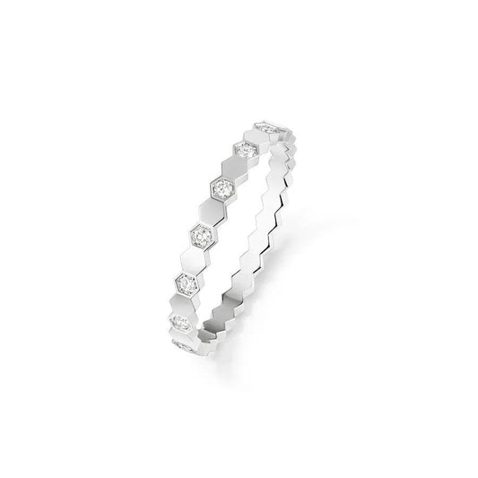 [LuckyStar] BIENENLIEBESRING SILBER DIAMANT