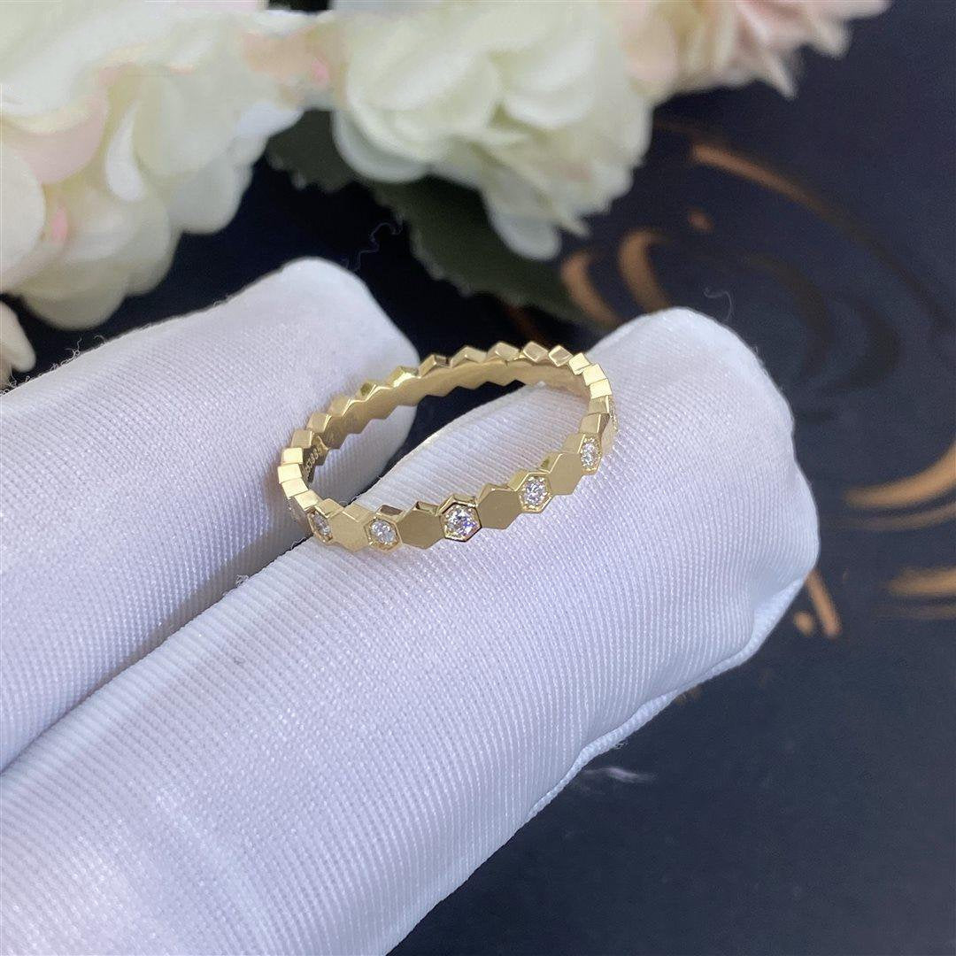 [LuckyStar] BIENENLIEBESRING GOLD DIAMANT