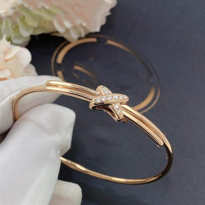 [LuckyStar]JEUX DE ARMBAND ROSA GOLD DIAMANTEN