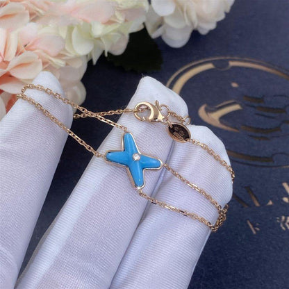[LuckyStar]JEUX ARMBAND TÜRKIS ROTGOLD 1 DIAMANT