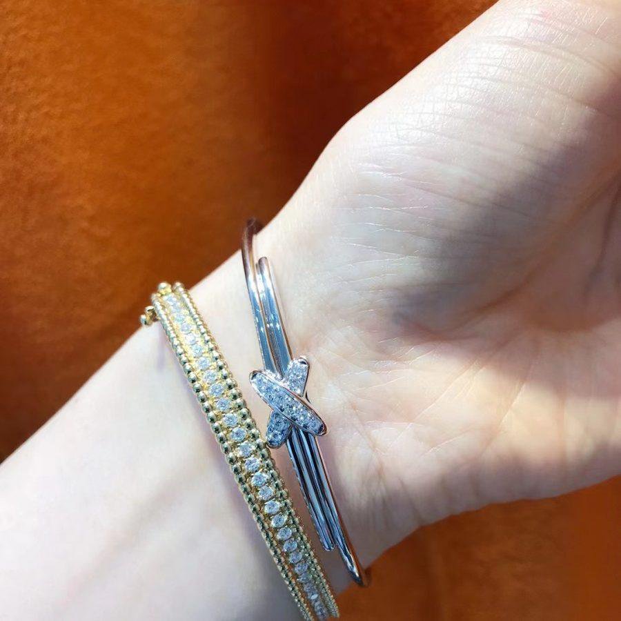 [LuckyStar]JEUX DE ARMBAND SILBER DIAMANTEN