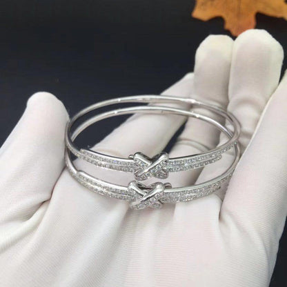 [LuckyStar]JEUX DE ARMBAND DIAMANTEN SILBER