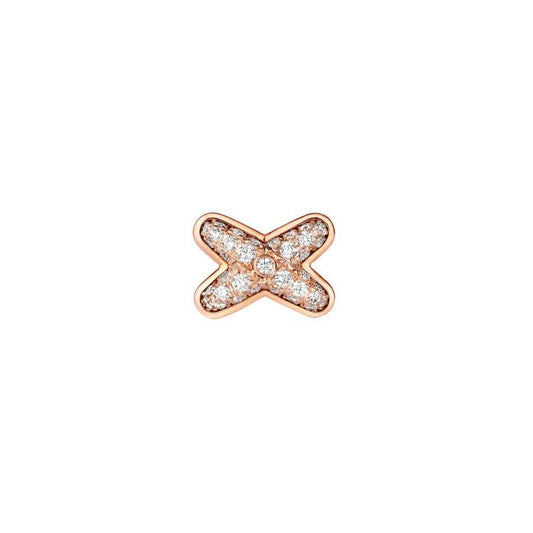 [LuckyStar]JEUX DE PINK GOLD DIAMANT OHRRINGE