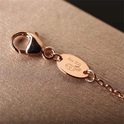 [LuckyStar]Ring in Form eines vierblättrigen Kleeblatts mit hohlem Design