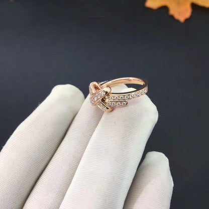 [LuckyStar]JEUX DE RING ROSA GOLD DIAMOND