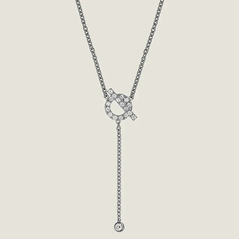 [LuckyStar]FINESSE SILBER DIAMANT HALSKETTE