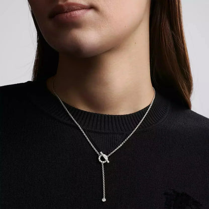 [LuckyStar]FINESSE SILBER DIAMANT HALSKETTE