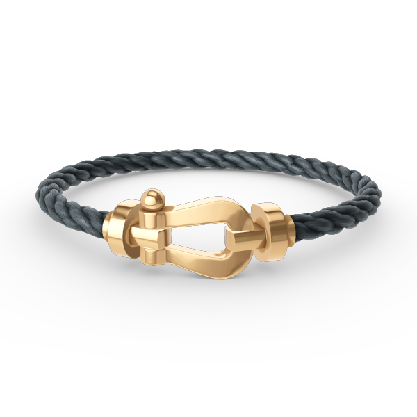 [LuckyStar]FORCE GROSSES HUFEISENARMBAND OHNE DIAMANT GOLD