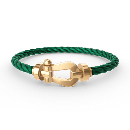 [LuckyStar]FORCE GROSSES HUFEISENARMBAND OHNE DIAMANT GOLD