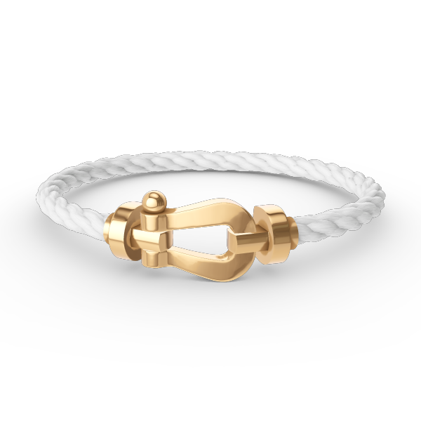 [LuckyStar]FORCE GROSSES HUFEISENARMBAND OHNE DIAMANT GOLD