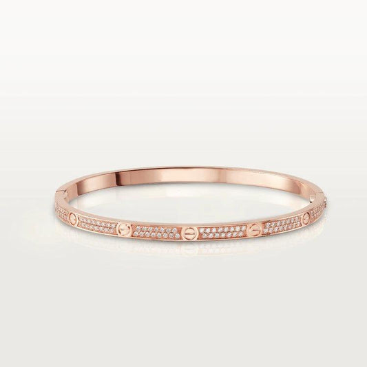 [LuckyStar] LIEBESARMBAND 3,65 MM MIT DIAMANTEN BESETZT