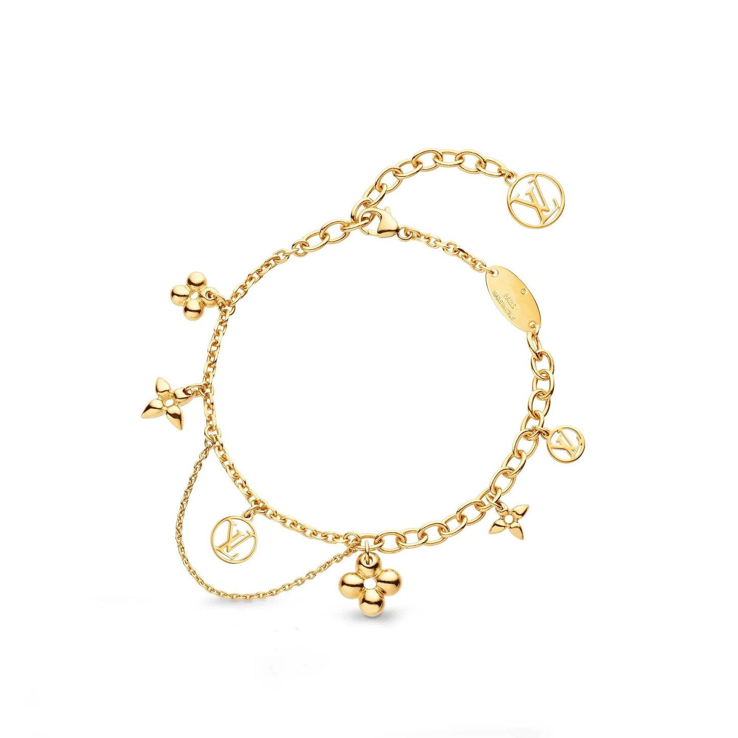 [LuckyStar] BLÜHENDES ROSA GOLD-MOP-ARMBAND