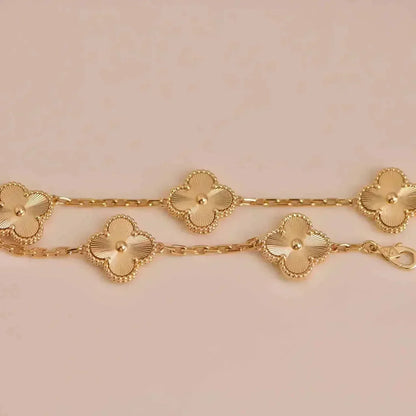[LuckyStar]CLOVER 5 BLUMEN LASER ARMBAND 