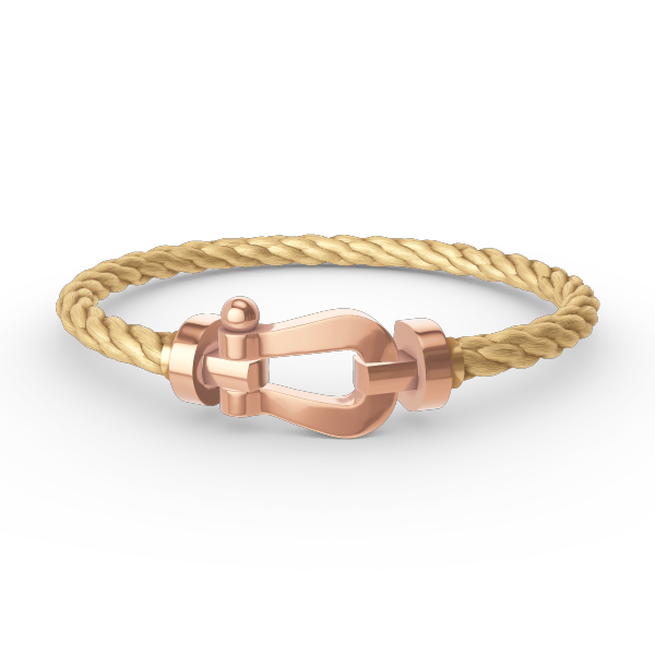 [LuckyStar]FORCE GROSSES HUFEISENARMBAND OHNE DIAMANT ROSÉGOLD