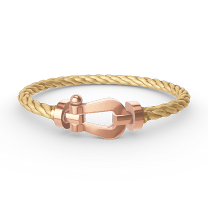 [LuckyStar]FORCE GROSSES HUFEISENARMBAND OHNE DIAMANT ROSÉGOLD